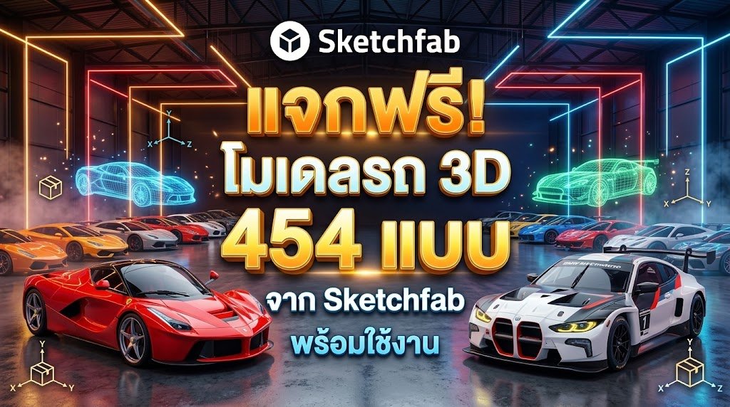 แจกโมเดลรถ 454 แบบ